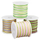 Elite 4 Rolls 4 Colors Segment Dyed Nylon Thread Cord(NWIR-PH0002-14B)-1