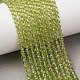 Natural Peridot Beads Strands(GG-CBA9631-D03-01)-1