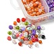 90G 5 Style Opaque & Transparent Inside Colours Glass Seed Beads(SEED-FS0001-15B)-3