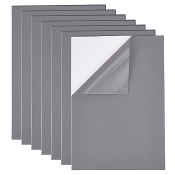 Sponge EVA Sheet Foam Paper Sets, With Adhesive Back, Antiskid, Rectangle, Gray, 30x21x0.1cm