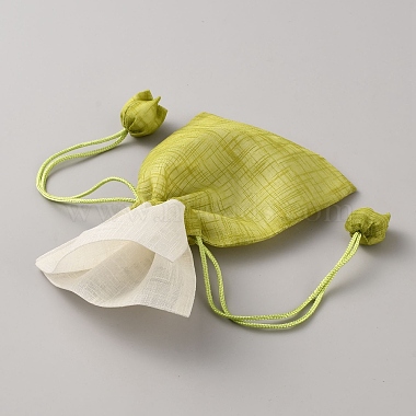 3d sacs &agrave; cordon en tissu brod&eacute; de fleurs(ABAG-WH0048-88E)-2