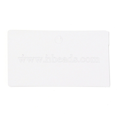 Carton rectangle cartes d'affichage de boucle d'oreille(CDIS-P004-01)-2