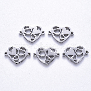 Stainless Steel Color Heart 201 Stainless Steel Links