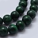 Natural Malachite Beads Strands(G-F571-27B2-6mm)-3
