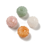 Natural Mixed Stone Beads, Pumpkin, 25x15~16mm, Hole: 3.5mm(G-D475-03)
