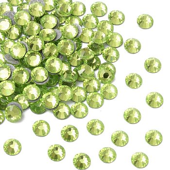 Preciosa&reg Crystal Hotfix Flatback Stones, Czech Crystal, Round(438 11 612 Chaton Rose VIVA 12 &reg), 50540 Limecicle, SS10(2.7~2.9mm)