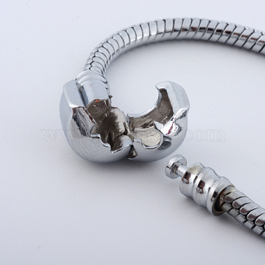 Laiton européen bracelets de style pour la fabrication de bijoux(KK-R031-05)-3