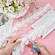 3 Yards Polyester Flower Lace Trim(OCOR-WH0082-28)-3