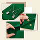 Lint Cloth Jewelry Gift Pouches with Snap Fastener(ABAG-WH0045-08B)-4