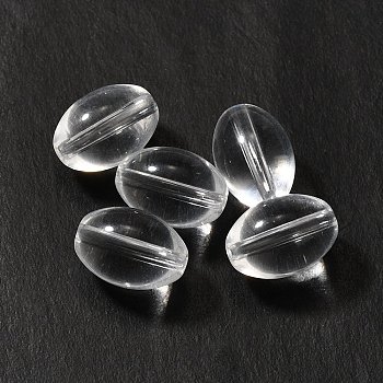 K9 Glass, Imitation Austrian Crystal Beads, Oval, Clear, 11x8mm, Hole: 1.8mm