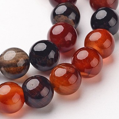 Natural Agate Beads Strands(X-G-D845-02-8mm)-3