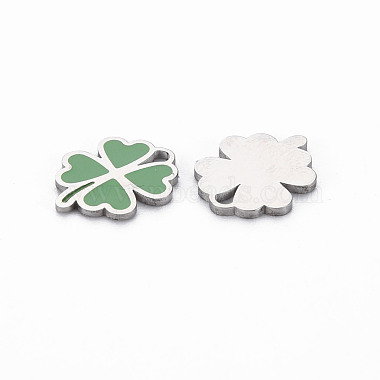 316 Surgical Stainless Steel Enamel Charms(STAS-N097-080P-NR)-2
