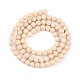 Natural Fossil Beads Strands(X-G-E110-4mm-2)-3