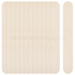 50Pcs Wooden Cakesicle Sticks, Ice Cream Sticks for DIY Ice Ice Cream Cakesicle Mold, Wheat, 201x25x1.5mm(AJEW-WH0348-678)