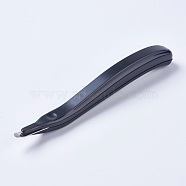 (Clearance Sale)Plastic Staple Remover, with Metal Findings, Black, 150x15x17mm(TOOL-WH0088-03C)