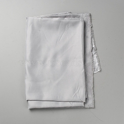 Polyester Satin Fabric, DIY Gift Packing Lined for Gift Box, Gray, 150x100x0.01cm(OCOR-WH0082-222A)