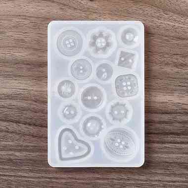 Moules en silicone bouton bricolage(DIY-E055-30)-2