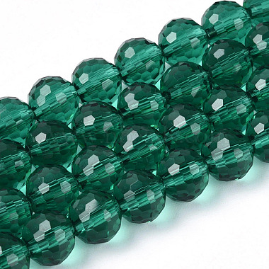 Transparent Glass Bead Strands(GLAA-R095-10mm-39)-1
