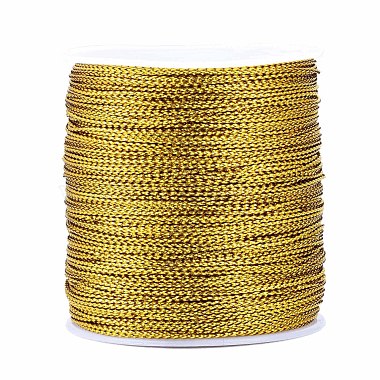 1mm Jewelry Braided Thread Metallic Threads(MCOR-S002-01)-2