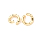 Messing Open Ringe springen(KK-G604-08G-01)-2