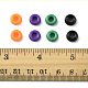 800Pcs 4 Colors Opaque Plastic Beads(KY-FS0001-41)-5