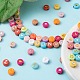 5 style de perles acryliques opaques de couleurs mélangées(MACR-FS0001-13)-6