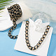 2m Aluminium Two Tone Rhombus Link Chains(CHA-TA0001-41BG)-7