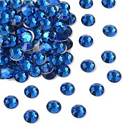 Preciosa&reg MAXIMA Crystal No Hotfix Flatback Stones, Czech Crystal, Dura Foiling, Round(438 11 615 Chaton Rose), 60310 Capri Blue, SS8(2.3~2.5mm)(Y-PRC-NSS8-60310)