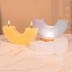 DIY Silicone Candle Molds, for Scented Candle Making, Arch, 7.8x15.4x2.6cm(DIY-Q033-10D)