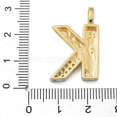 Brass Micro Pave Cubic Zirconia Pendants(KK-B126-02G-K)-3