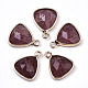 Natural Strawberry Quartz Charms(G-N326-48C)-1