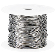 Tiger Tail, Original Color(Raw) Wire, Nylon-coated 304 Stainless Steel, Raw, 0.45mm, about 328.08 Feet(100m)/Roll(TWIR-BBC0001-03C)