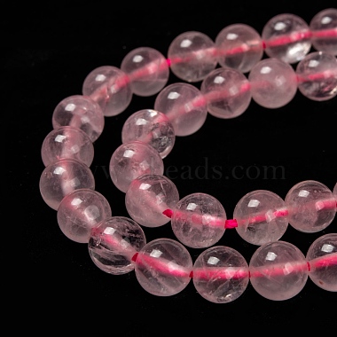 Natural Rose Quartz Beads Strands(X-G-C076-8mm-3)-3