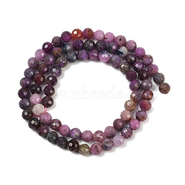 Natural Ruby Beads Strands(G-B121-A01-01A)-2