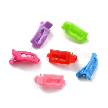 Mixed Color Plastic Alligator Hair Clips
