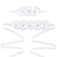 Polyester Waist Chain Belts and Headbands with Imitation Pearl(DIY-WH0308-150A)-1