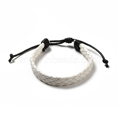 White Imitation Leather Bracelets