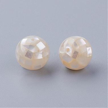 Natural White Shell Beads(SSHEL-Q298-12mm-08)-2