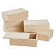 Rectangle Unfinished Wood Gift Storage Box(CON-WH0094-38A)-1