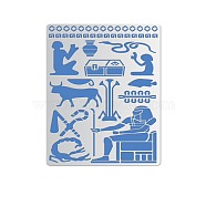 Alphabet Theme Steel Cutting Dies Stencils, for DIY Scrapbooking/Photo Album, Decorative Embossing DIY Paper Card, Other Pattern, 10.1x17.7x0.05cm(DIY-WH0198-031)