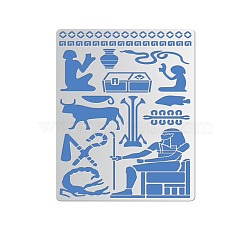 Alphabet Theme Steel Cutting Dies Stencils, for DIY Scrapbooking/Photo Album, Decorative Embossing DIY Paper Card, Other Pattern, 10.1x17.7x0.05cm(DIY-WH0198-031)