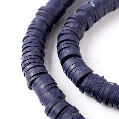Handmade Polymer Clay Beads Strands(CLAY-R089-6mm-Q146)-4