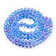 Chapelets de perles en verre peint(DGLA-Q023-8mm-DB72-01)-2