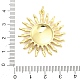 Brass Enamel Pendants(KK-H527-35G-01)-3