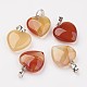 Natural Carnelian Pendants(G-G956-B06-FF)-1