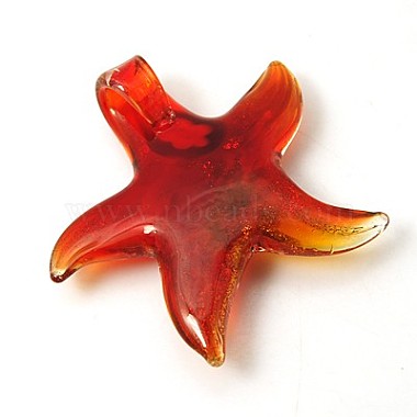 Colgantes artesanales de lampwork(LAMP-G089-M)-3