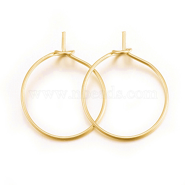 Golden Stainless Steel Earring Hoop