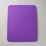 Felt Fabric for DIY Crafts, Rectangle, Dark Violet, 320x249x3mm(DIY-WH0699-11C)