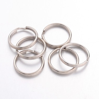 Platinum Ring Iron Split Rings