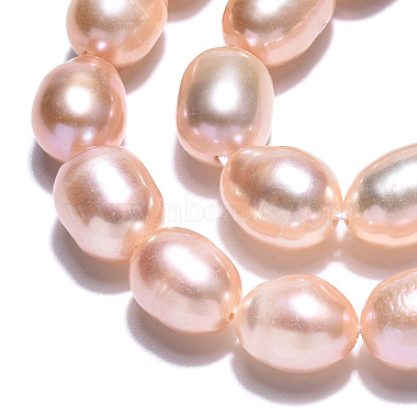 Natural Cultured Freshwater Pearl Beads Strands(PEAR-N012-07L)-3